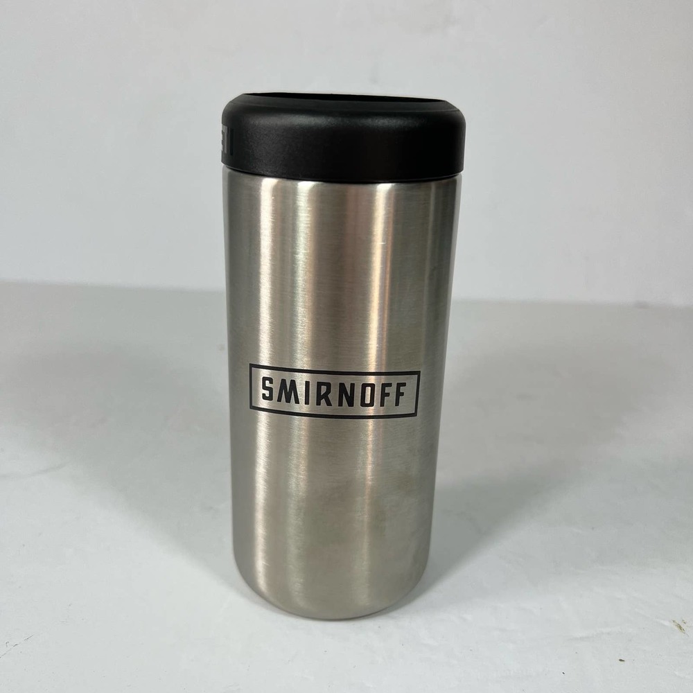 New! YETI Smirnoff Slim Metal Hard Seltzer Koozie